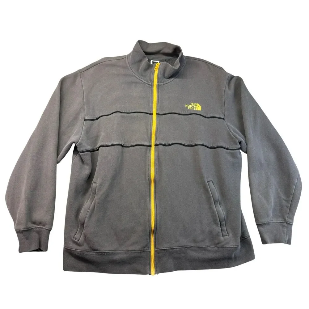 The North Face Jacket Men's Extra Extra Large Brown Full Zip Outdoor Hiking VTG